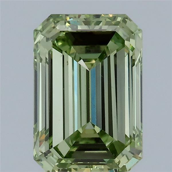 1.00 Ct. Fancy Intense Green Emerald Lab Grown Diamond