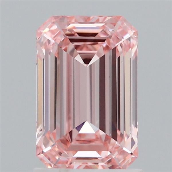 1.70 Ct. Fancy Intense  Pink Emerald Lab Grown Diamond