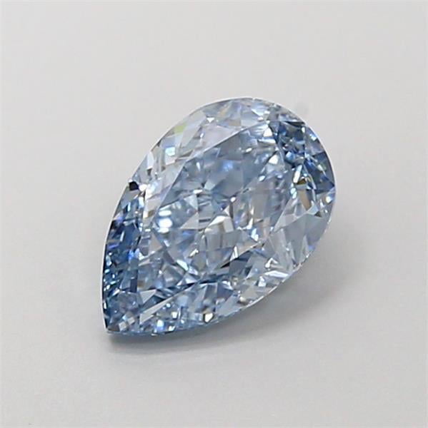 1.00 Ct. Fancy Intense  Blue Pear Lab Grown Diamond