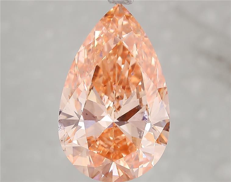 5.01 Ct. Fancy Vivid Pink Pear Lab Grown Diamond