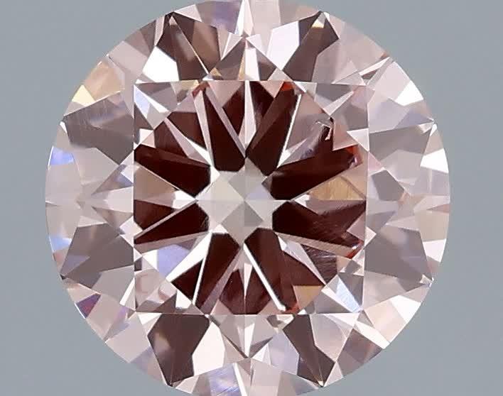 2.01 Ct. Fancy Vivid Pink Round Lab Grown Diamond