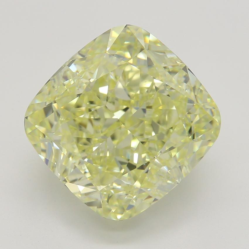 5.17 Ct. Fancy Yellow Cushion Diamond