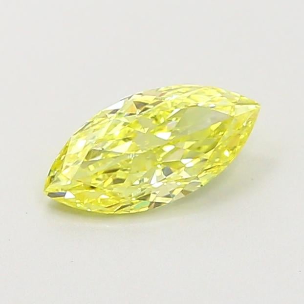 0.52 Ct. Fancy Intense Yellow Marquise Lab Grown Diamond