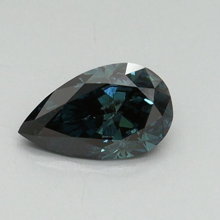 0.48 Ct. Fancy Deep Blue Pear Lab Grown Diamond