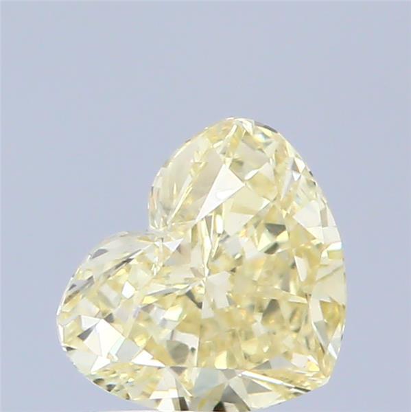 0.73 Ct. Fancy  Yellow Heart Lab Grown Diamond