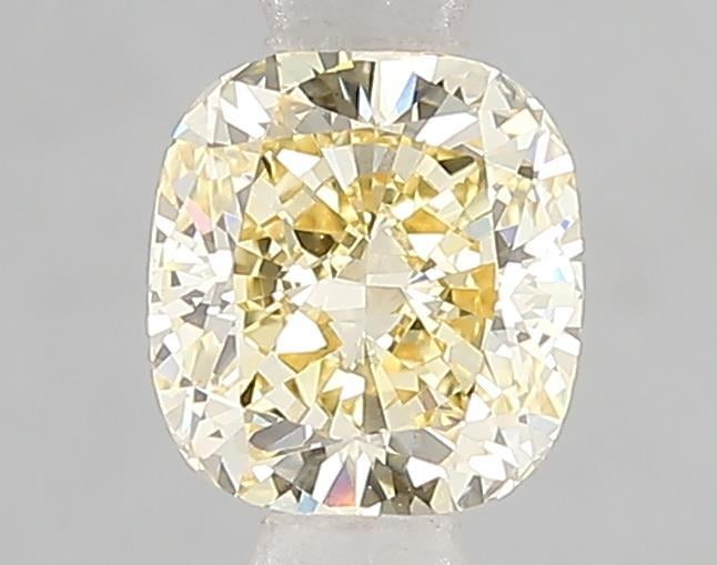 1.03 Ct. Fancy Intense Yellow Cushion Lab Grown Diamond