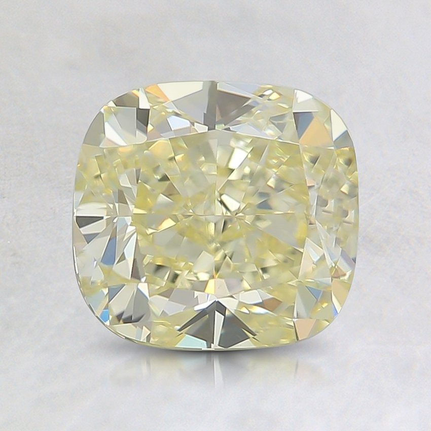 1.66 Ct. Fancy Yellow Cushion Diamond