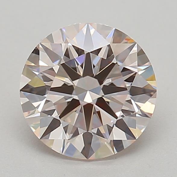 0.90 Ct. Fancy Light Pink Round Lab Grown Diamond