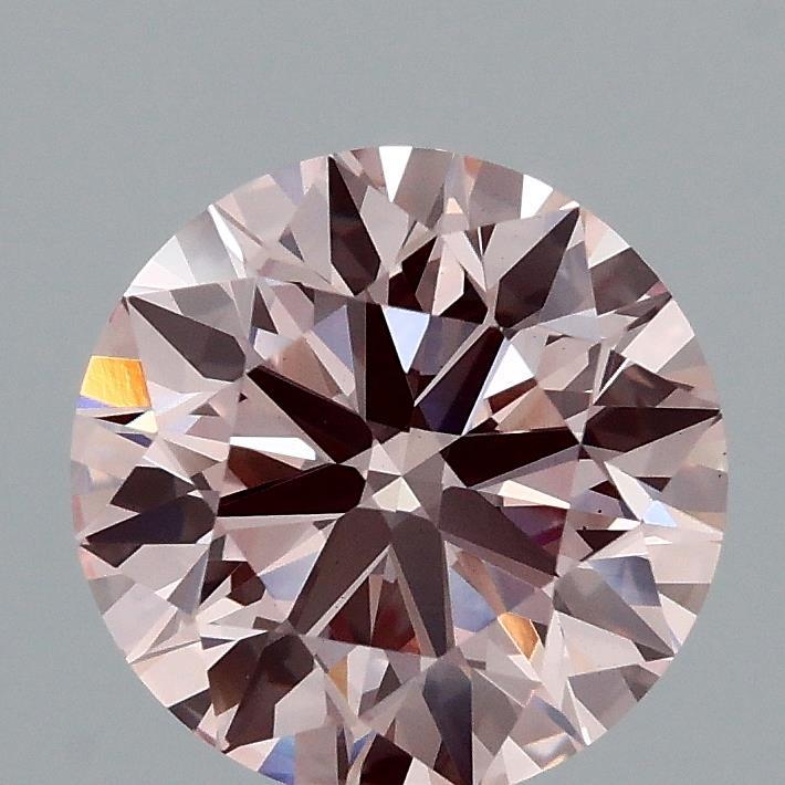 2.03 Ct. Fancy Intense Pink Round Lab Grown Diamond