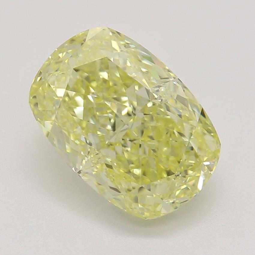 1.68 Ct. Fancy Yellow Cushion Diamond
