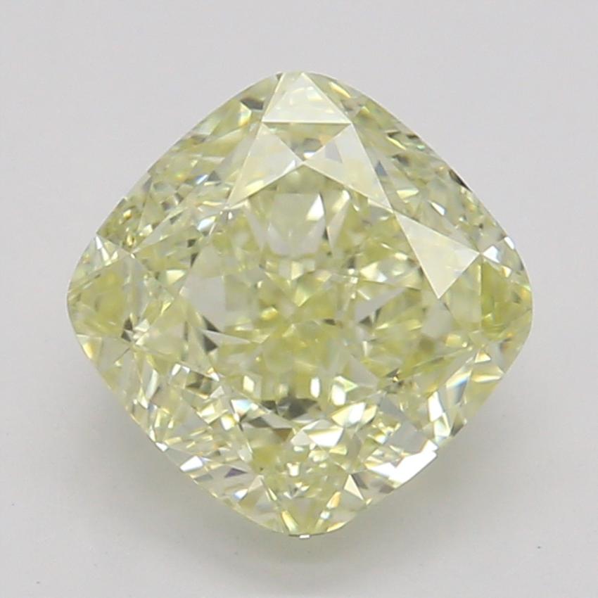 1.01 Ct. Fancy Light Yellow Cushion Diamond