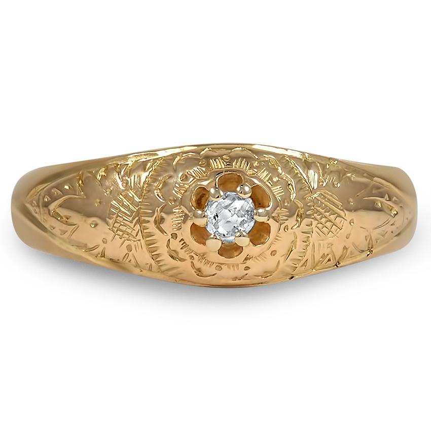 Retro Diamond Vintage Ring