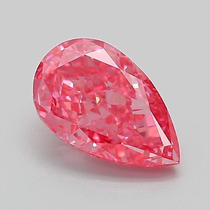 1.04 Ct. Fancy Vivid Pink Pear Lab Grown Diamond