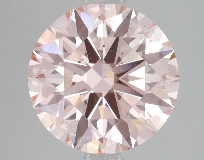 3.35 Ct. Fancy Intense Pink Round Lab Grown Diamond