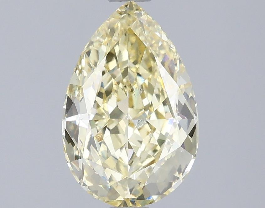 1.96 Ct. Fancy Intense Yellow Pear Lab Grown Diamond