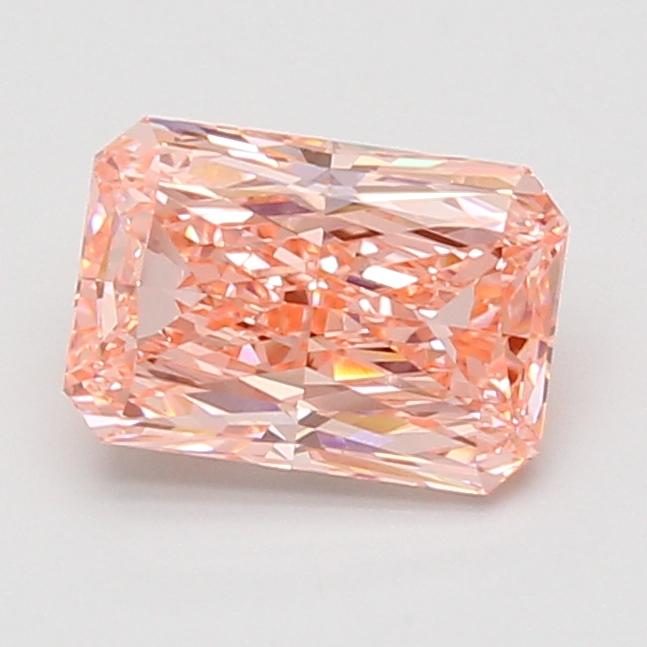 1.72 Ct. Fancy Vivid Pink Radiant Lab Grown Diamond