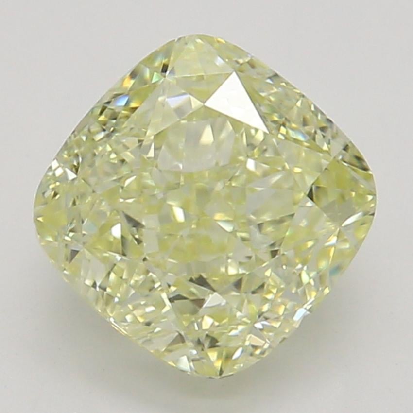 1.01 Ct. Fancy Light Yellow Cushion Diamond