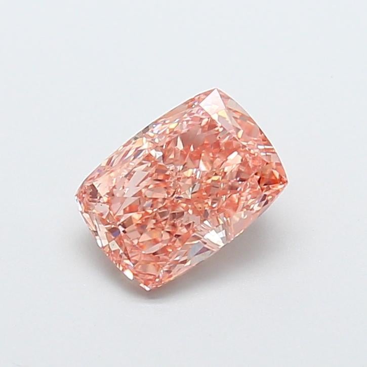 1.64 Ct. Fancy Intense Brownish Orange Cushion Lab Grown Diamond
