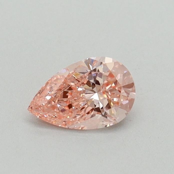 0.31 Ct. Fancy Vivid Pink Pear Lab Grown Diamond