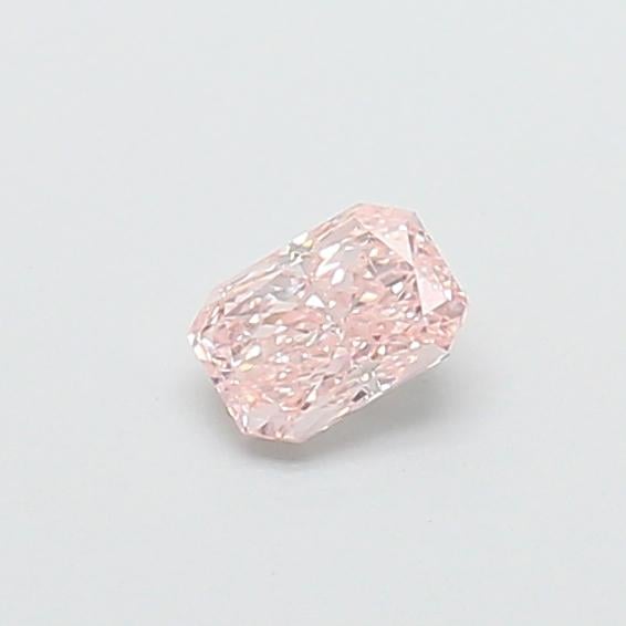 0.29 Ct. Fancy Pink Radiant Lab Grown Diamond