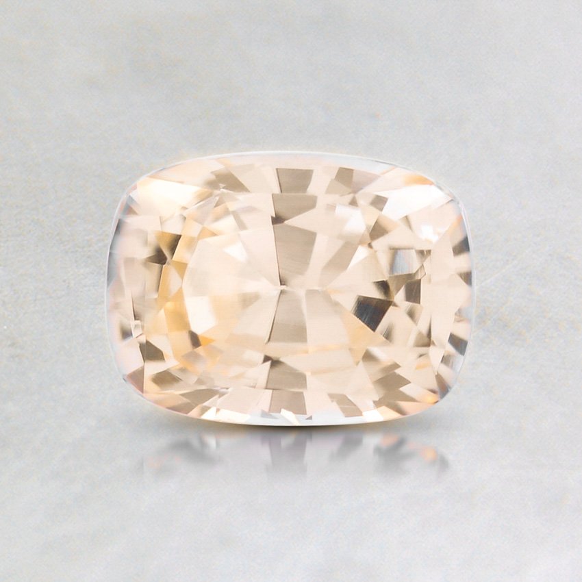 6.5X5mm Peach Cushion Sapphire