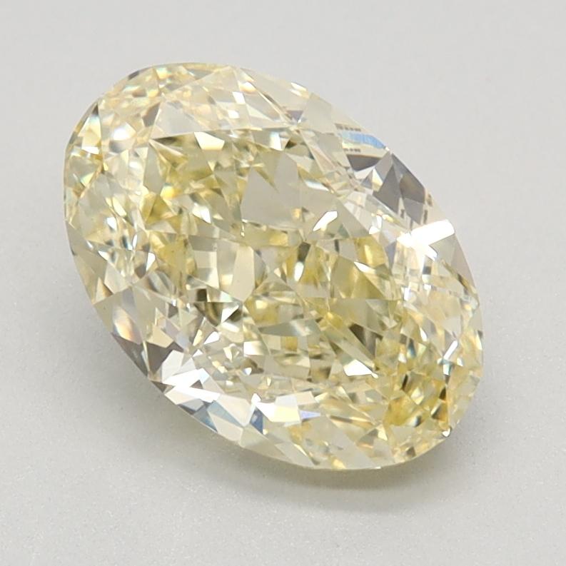 1.59 Ct. Fancy Yellow Oval Lab Grown Diamond