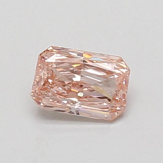 0.51 Ct. Fancy Intense Pink Radiant Lab Grown Diamond