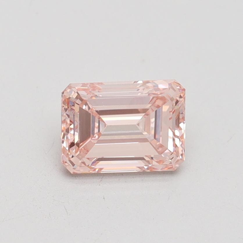 0.70 Ct. Fancy Intense Pink Emerald Lab Grown Diamond