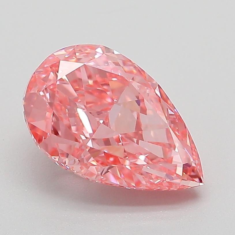 2.00 Ct. Fancy Pink Pear Lab Grown Diamond