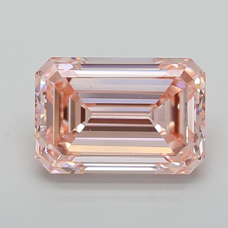 4.01 Ct. Fancy Intense  Pink Emerald Lab Grown Diamond