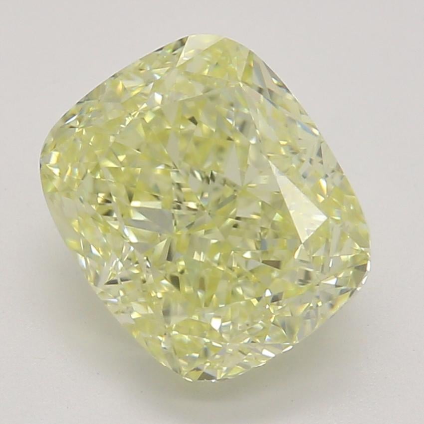 1.69 Ct. Fancy Yellow Cushion Diamond