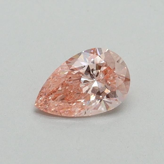 0.30 Ct. Fancy Vivid Pink Pear Lab Grown Diamond