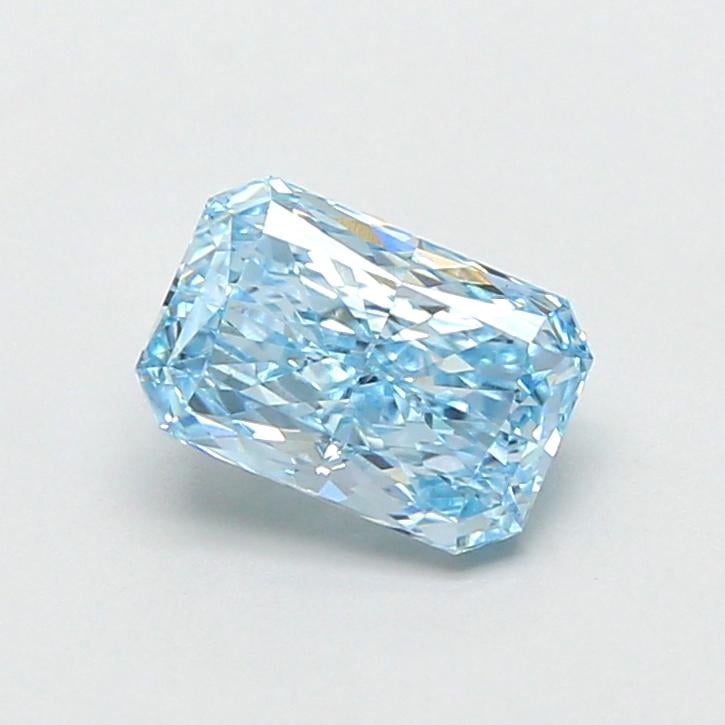 1.06 Ct. Fancy Vivid  Blue Radiant Lab Grown Diamond