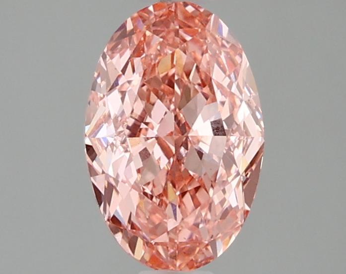 1.32 Ct. Fancy Vivid Pink Oval Lab Grown Diamond