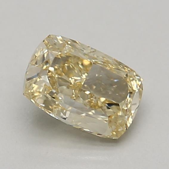 0.60 Ct. Fancy Intense Yellow Cushion Lab Grown Diamond