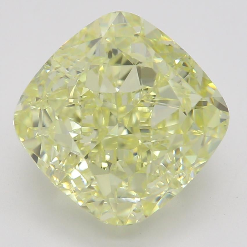 3.24 Ct. Fancy Yellow Cushion Diamond