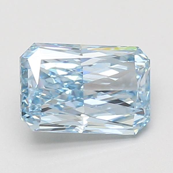1.40 Ct. Fancy Vivid Blue Radiant Lab Grown Diamond