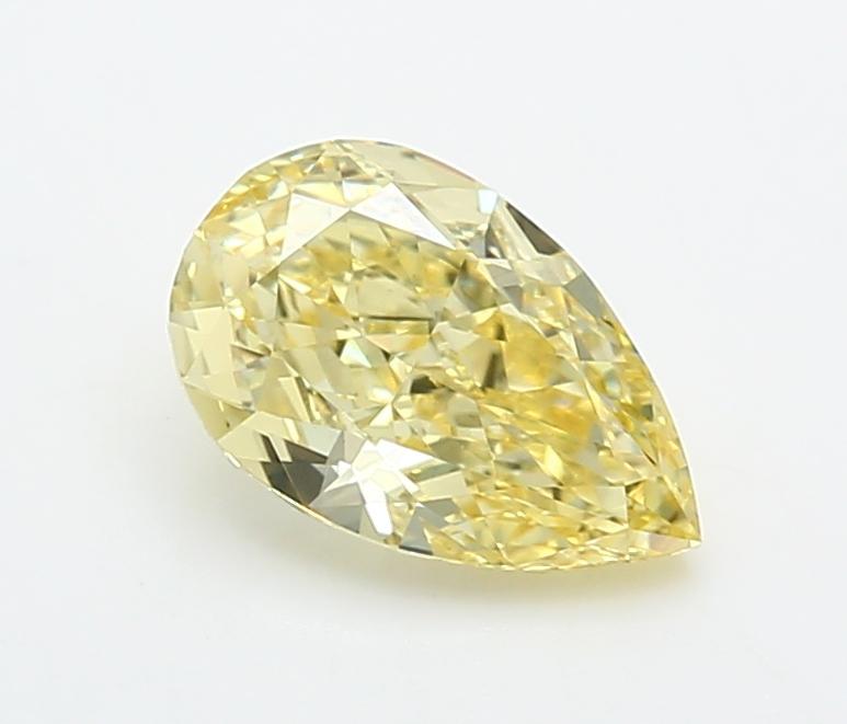 1.46 Ct. Fancy Intense  Yellow Pear Lab Grown Diamond