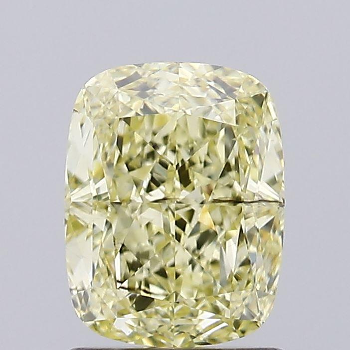 1.46 Ct. Fancy Yellow Cushion Lab Grown Diamond
