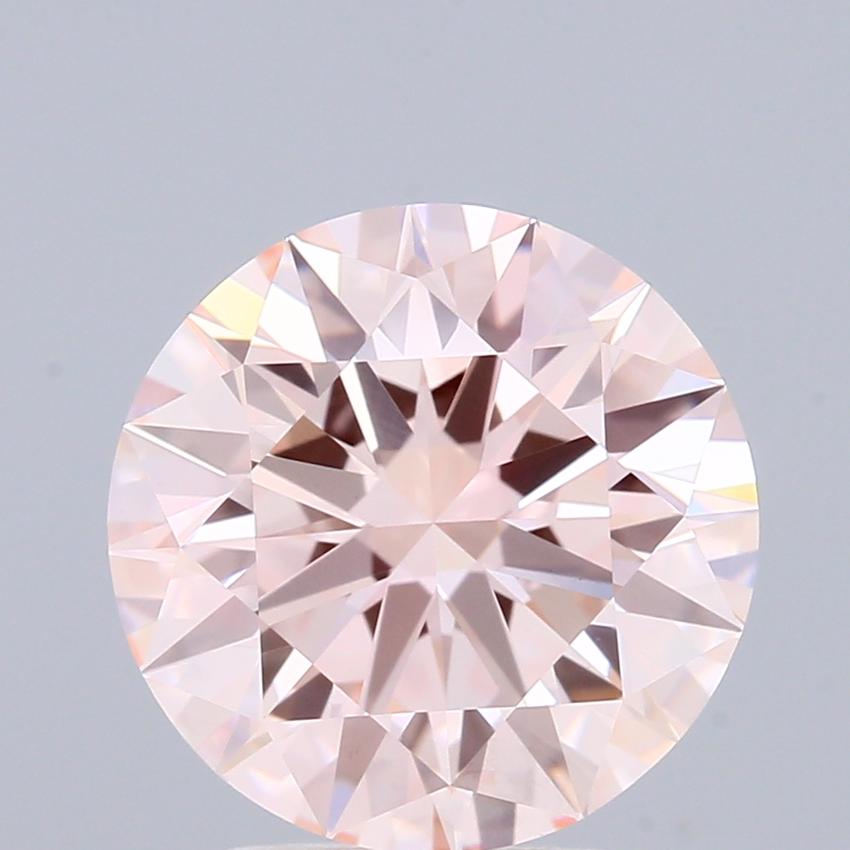 3.01 Ct. Fancy Pink Round Lab Grown Diamond