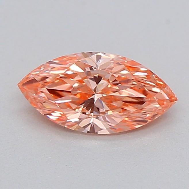 0.29 Ct. Fancy Vivid  Pink Marquise Lab Grown Diamond