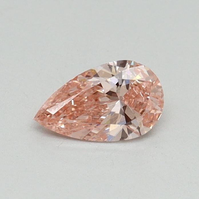 0.30 Ct. Fancy Vivid Pink Pear Lab Grown Diamond