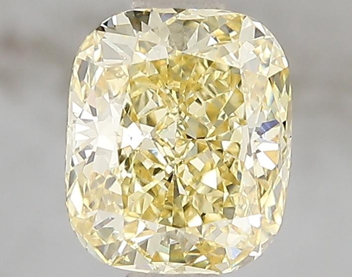 1.50 Ct. Fancy Intense Yellow Cushion Lab Grown Diamond