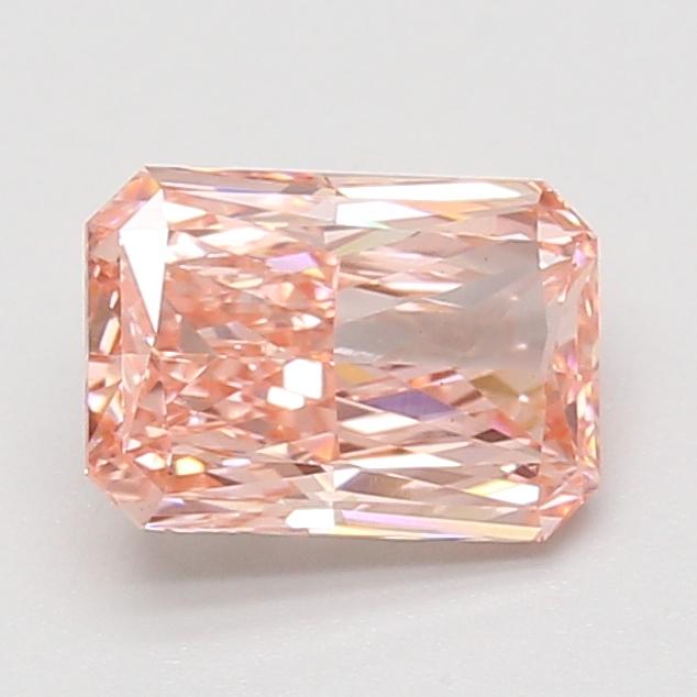 1.60 Ct. Fancy Vivid Pink Radiant Lab Grown Diamond