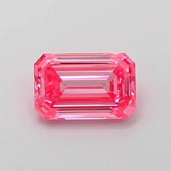 1.53 Ct. Fancy Vivid  Pink Emerald Lab Grown Diamond