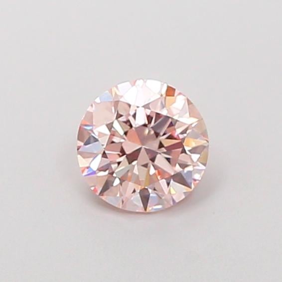 0.77 Ct. Fancy Pink Round Lab Grown Diamond