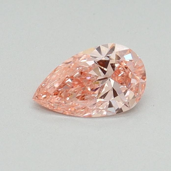 0.33 Ct. Fancy Vivid Pink Pear Lab Grown Diamond