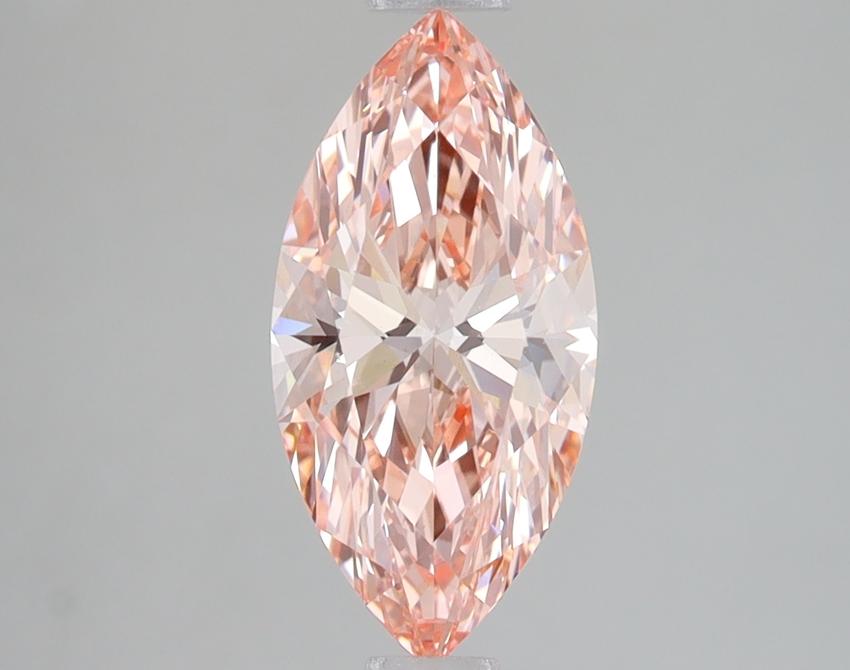1.60 Ct. Fancy Vivid Pink Marquise Lab Grown Diamond