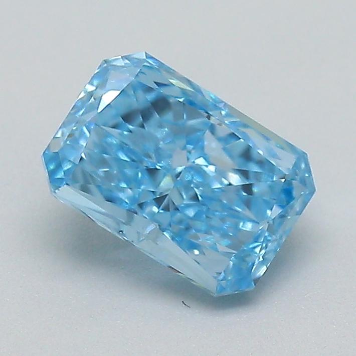 0.55 Ct. Fancy Blue Radiant Lab Grown Diamond