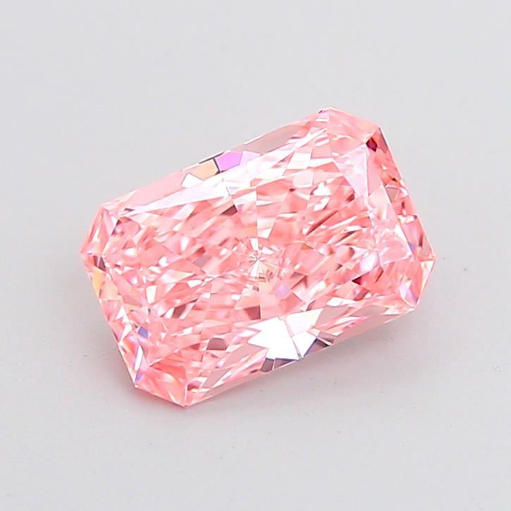 1.77 Ct. Fancy Vivid Pink Radiant Lab Grown Diamond